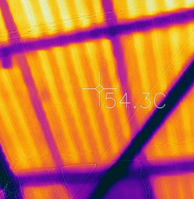 Dak zonder verkoeling